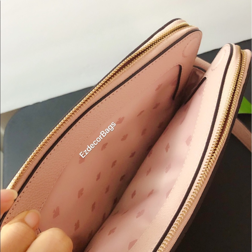 NWT Kate Spade Flamingo Leather Crossbody Bag - Picture 7 of 8